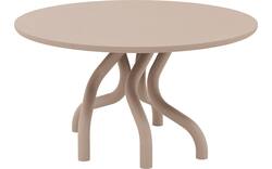 Goossens excellent eettafel matera beige leefbeton - 8244156-goossens-excellent-matera-eettafel-leefbeton-bruin-01