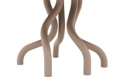 Goossens excellent eettafel matera beige leefbeton - 8244156-goossens-excellent-matera-eettafel-leefbeton-bruin-01