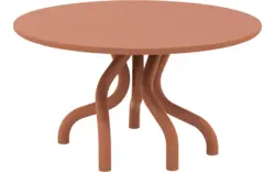 Goossens excellent eettafel matera rood leefbeton - 8244158-goossens-excellent-matera-eettafel-leefbeton-rood-01