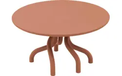 Goossens excellent eettafel matera rood leefbeton - 8244158-goossens-excellent-matera-eettafel-leefbeton-rood-01