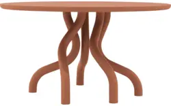 Goossens excellent eettafel matera rood leefbeton - 8244158-goossens-excellent-matera-eettafel-leefbeton-rood-01