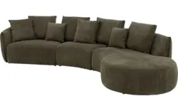 Goossens loungebank fay groen stof - 8244161-goossens-fay-bank-stof-groen-01