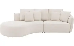 Goossens loungebank fay wit stof - 8244162-goossens-fay-bank-stof-wit-01