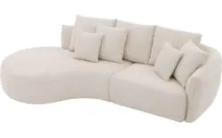 Goossens loungebank fay wit stof - 8244162-goossens-fay-bank-stof-wit-01