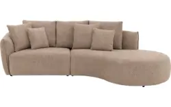 Goossens loungebank fay bruin stof - 8244164-goossens-fay-bank-stof-bruin-01
