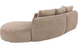 Goossens loungebank fay bruin stof - 8244164-goossens-fay-bank-stof-bruin-01