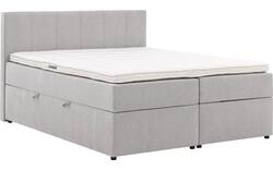 Goossens basic boxspring compleet store storage box grijs stof - 8244170-goossens-basic-store-storage-box-boxspring-compleet-stof