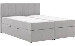 Goossens basic boxspring compleet store storage box grijs stof - 8244170-goossens-basic-store-storage-box-boxspring-compleet-stof