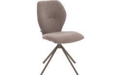 Goossens eetkamerstoel hera bruin stof - 8244173-goossens-hera-stoel-onderdelen-stof-01