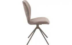 Goossens eetkamerstoel hera bruin stof - 8244173-goossens-hera-stoel-onderdelen-stof-01
