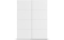 Goossens excellent kledingkast finca mat glas wit hoogwaardig meubelplaat - 8244179-01