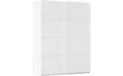 Goossens excellent kledingkast finca mat glas wit hoogwaardig meubelplaat - 8244180-02