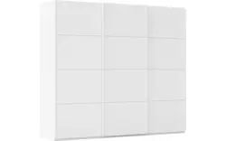 Goossens excellent kledingkast finca mat glas wit hoogwaardig meubelplaat - 8244181-02