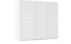 Goossens excellent kledingkast finca mat glas wit hoogwaardig meubelplaat - 8244182-02