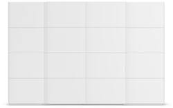 Goossens excellent kledingkast finca mat glas wit hoogwaardig meubelplaat - 8244186-01