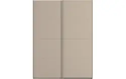 Goossens excellent kledingkast finca mat glas bruin hoogwaardig meubelplaat - 8244196-02