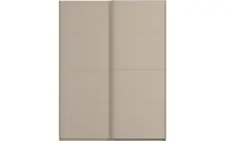 Goossens excellent kledingkast finca mat glas bruin hoogwaardig meubelplaat - 8244198-02