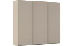 Goossens excellent kledingkast finca mat glas bruin hoogwaardig meubelplaat - 8244201-02
