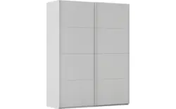 Goossens excellent kledingkast finca mat glas grijs hoogwaardig meubelplaat - 8244206-02
