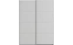 Goossens excellent kledingkast finca mat glas grijs hoogwaardig meubelplaat - 8244207-02
