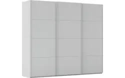 Goossens excellent kledingkast finca mat glas grijs hoogwaardig meubelplaat - 8244208-02