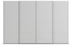 Goossens excellent kledingkast finca mat glas grijs hoogwaardig meubelplaat - 8244213-01