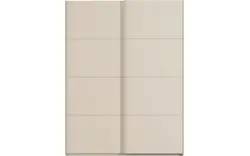 Goossens excellent kledingkast finca mat glas bruin hoogwaardig meubelplaat - 8244214-02