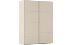 Goossens excellent kledingkast finca mat glas bruin hoogwaardig meubelplaat - 8244214-02