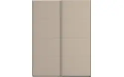Goossens excellent kledingkast finca mat glas bruin hoogwaardig meubelplaat - 8244215-02