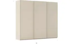 Goossens excellent kledingkast finca mat glas bruin hoogwaardig meubelplaat - 8244217-02