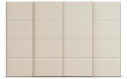 Goossens excellent kledingkast finca mat glas bruin hoogwaardig meubelplaat - 8244220-01