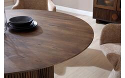 Goossens basic eettafel melani bruin eiken - 8244360-goossens-basic-melani-eettafel-eiken-bruin-02