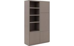 Goossens opbergkast barcelona bruin eiken - 8244460-goossens-barcelona-opbergkast-eiken-01