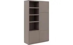 Goossens opbergkast barcelona bruin eiken - 8244460-goossens-barcelona-opbergkast-eiken-01