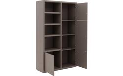 Goossens opbergkast barcelona bruin eiken - 8244460-goossens-barcelona-opbergkast-eiken-01