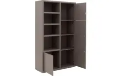 Goossens opbergkast barcelona bruin eiken - 8244460-goossens-barcelona-opbergkast-eiken-01