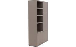 Goossens opbergkast barcelona bruin eiken - 8244460-goossens-barcelona-opbergkast-eiken-01
