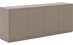 Goossens dressoir barcelona bruin eiken - 8244462-goossens-barcelona-dressoir-eiken-01