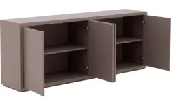 Goossens dressoir barcelona bruin eiken - 8244462-goossens-barcelona-dressoir-eiken-01