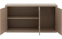 Goossens dressoir barcelona grijs eiken - 8244464-goossens-barcelona-dressoir-eiken-01