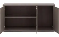 Goossens dressoir barcelona bruin eiken - 8244465-goossens-barcelona-dressoir-eiken-01