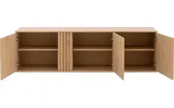 Goossens dressoir viola blank eiken - 8244476-goossens-viola-dressoir-eiken-01