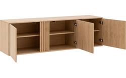 Goossens dressoir viola blank eiken - 8244476-goossens-viola-dressoir-eiken-01