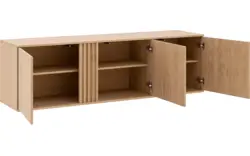Goossens dressoir viola blank eiken - 8244476-goossens-viola-dressoir-eiken-01