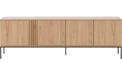 Goossens dressoir viola blank eiken - 8244477-goossens-viola-dressoir-eiken-01