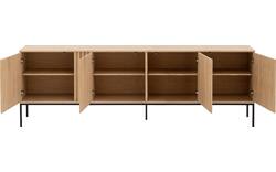 Goossens dressoir viola blank eiken - 8244477-goossens-viola-dressoir-eiken-01