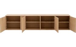 Goossens dressoir viola blank eiken - 8244478-goossens-viola-dressoir-eiken-01