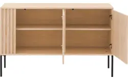Goossens dressoir viola wit eiken - 8244484-goossens-viola-dressoir-eiken-01