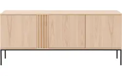 Goossens dressoir viola wit eiken - 8244488-goossens-viola-dressoir-eiken-01