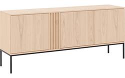 Goossens dressoir viola wit eiken - 8244488-goossens-viola-dressoir-eiken-03
